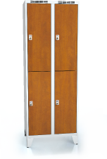 Divided cloakroom locker ALDERA with feet 1920 x 700 x 500